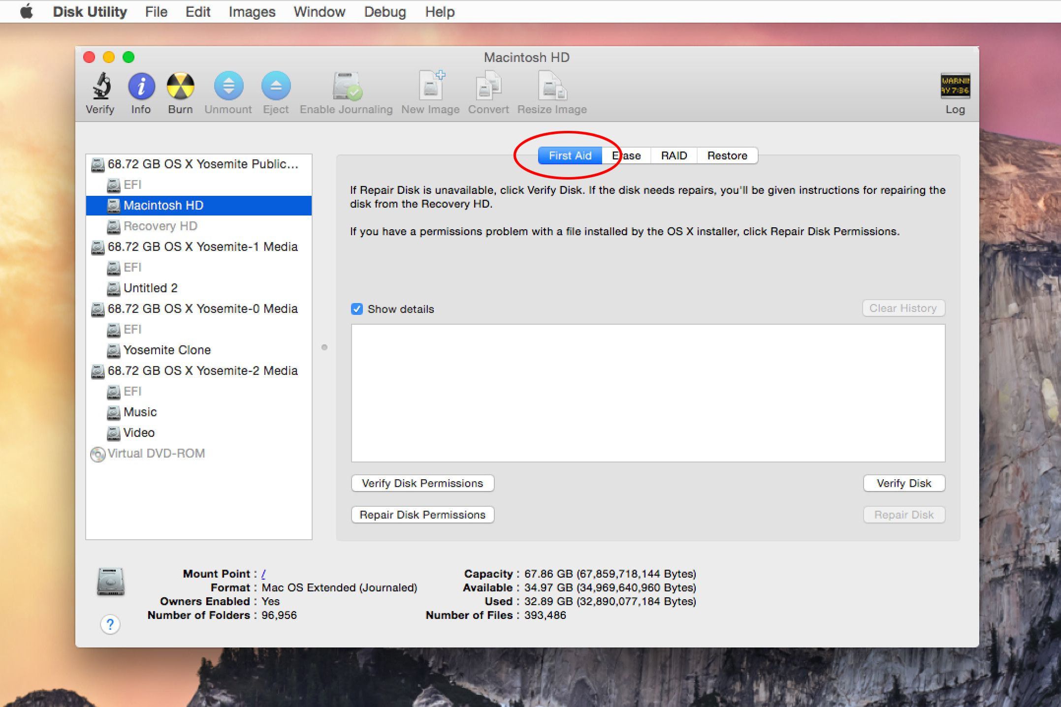 Disk Utility Mac Yosemite Download